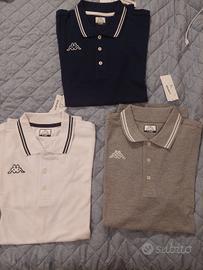 3 Polo Kappa taglia XL