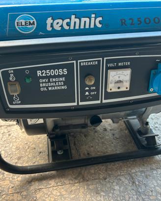 Gruppo elettrogeno 2.2 KVA