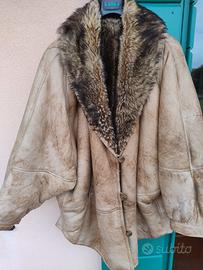 Vintage vero montone originale shearling
