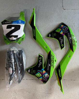 Kit carene Kawasaki kxf 450+ coperuta steli
