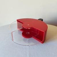 Guzzini portapiatti serie Papillon vintage anni 80