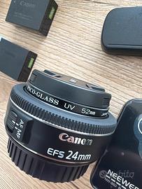 Obiettivo Canon EF-S 24mm pancake