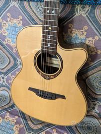 Lag T318ACE Tramontane Auditorium Cutaway – Abete