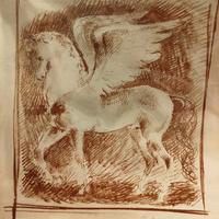 Pegaso litografia 