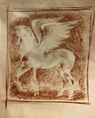 Pegaso litografia 