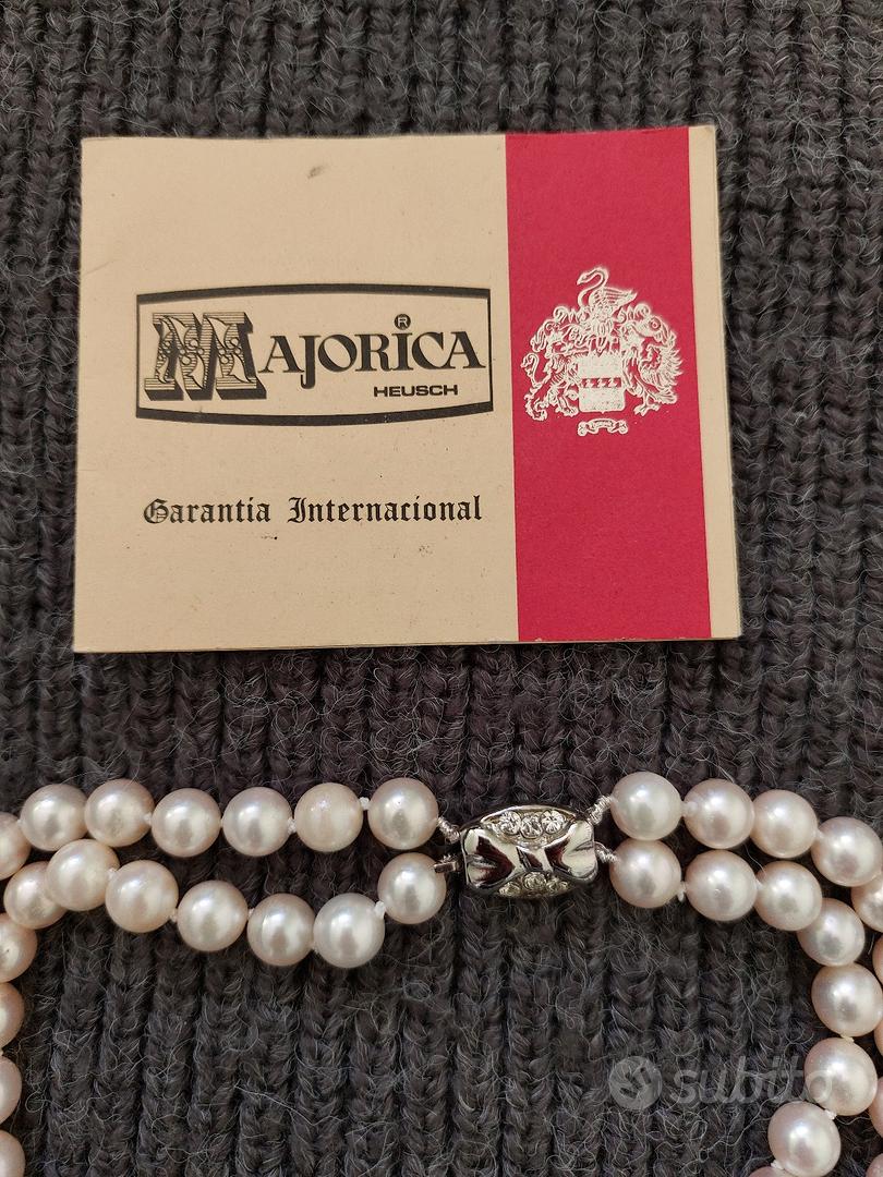 collana perle majorica vintage - Abbigliamento e Accessori In vendita a  Varese