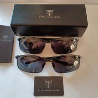 DUE OCCHIALI DA SOLE UNISEX MARCA *ATTCL SUNGLASS