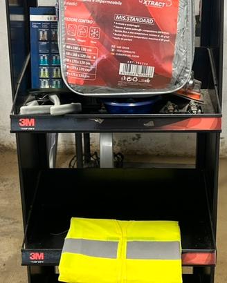 Telo copri auto piu espositore 3m