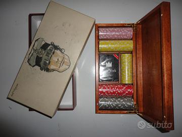 Cofanetto in legno da poker Corto Maltese Juego