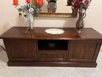 Mobile porta TV / credenza in legno massello