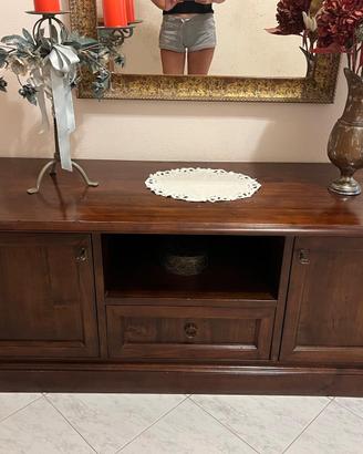 Mobile porta TV / credenza in legno massello