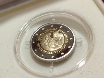 2 Euro Vaticano 2015 Proof Incontro Mondiale Famig