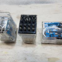 Relè 12 VDC a 4 contatti, e Zoccoli relè