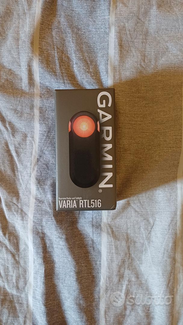 Garmin Varia RTL516 Luce posteriore con Radar - Biciclette In vendita a