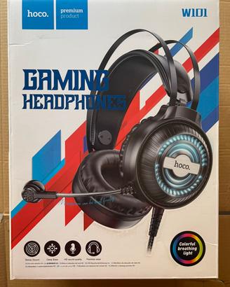 CUFFIE GAMING PER PC CON MICROFONO