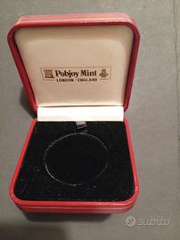 Scrigno  vuoto  per monete  Pobjoy  Mint original