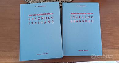 n 2 volumi dizionario spagnolo/italiano 