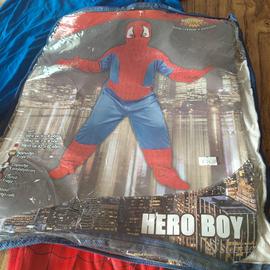 costume spiderman 10/12 anni 