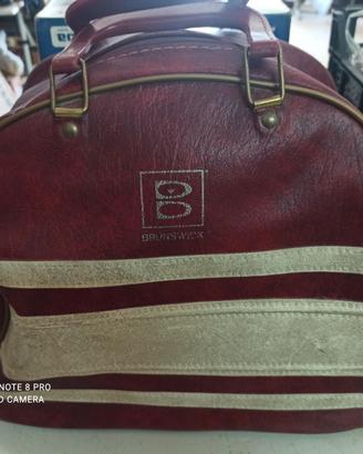 Borsa e boccia bowling vintage 