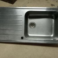 Lavello inox 50x100 con scarico ok casa cucina