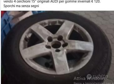 Cerchioni lega Audi