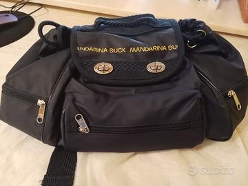 Zaino Mandarina duck blu originale 