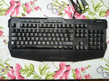 Tastiera da gaming Skiller Sharkoon