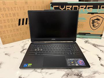 Pc da gaming MSI Cyborg 15