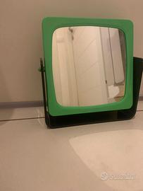 Specchio da toeletta anni '70 Pop Art