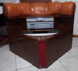 COMBO VINTAGE! Angolare bar porta stereo &Poltrona