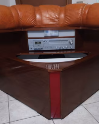 COMBO VINTAGE! Angolare bar porta stereo &Poltrona