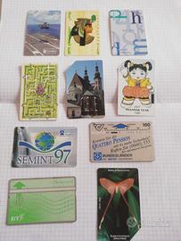 schede telefoniche straniere