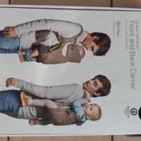 Marsupio bambino fronte retro stokke