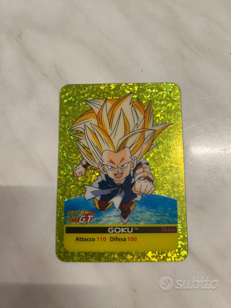 Carta Collezionabile Dragon Ball - Goku ssj 3 bamb