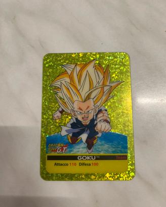 Carta Collezionabile Dragon Ball - Goku ssj 3 bamb