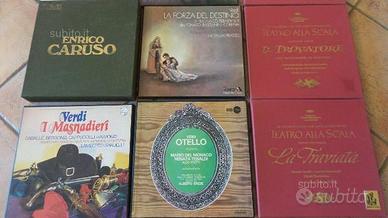 Dischi e opere musica lirica