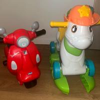 Cavallino e vespa Chicco