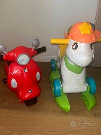 Cavallino e vespa Chicco