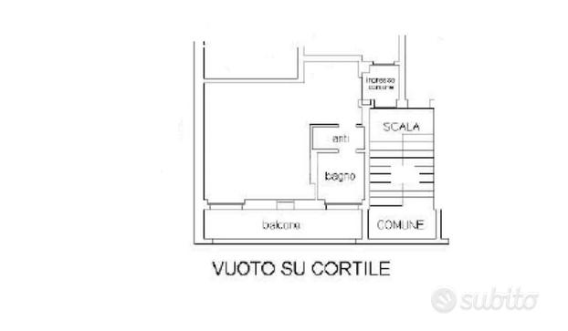 ZONA FONDAZIONE PRADA - MONOLOCALE CON BALCONE E C