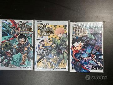 Manga serie completa, Monster Hunter Epic Vol. 1-3
