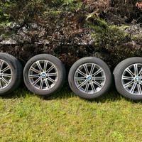 CERCHI RUOTE IN LEGA 16" CON LOGO BMW GOMME ESTIVE