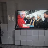 Pare attrezzata Soggiorno Credenza mobile vetrina 