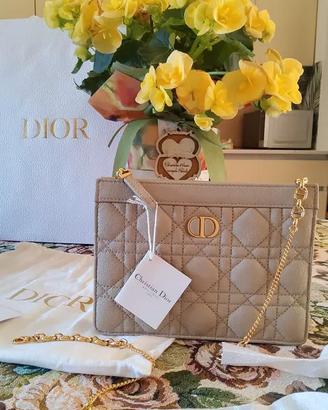 Dior® - Pochette Christian Dior "Caro" con catena