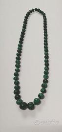 Collana di Malachite vera