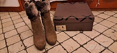 Stivale donna camoscio cashmere tg 36 Sax