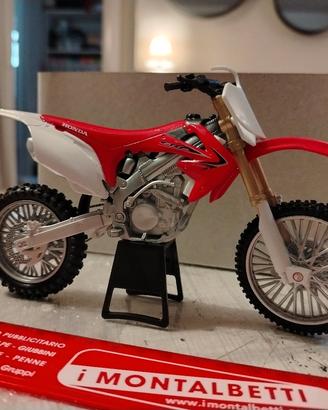 Modellino HONDA CRF scala 1/12