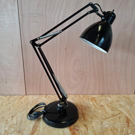 Lampada Vintage Naska L-2 Nera con base