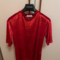 Completo ciniglia maniche corte