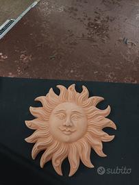 freggio per esterno, in terracotta grezza di Calta