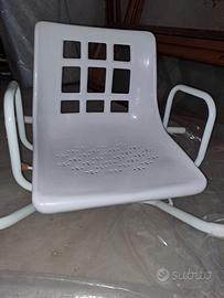 sedia da appoggiare su vasca da bagno 